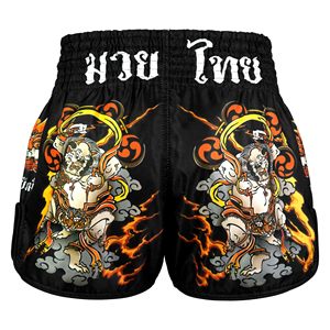 <b>Men</b> Satin Kickboxing <b>Shorts</b> Muay Thai Style Elastic Waist Side Slit Training Gym Colorful Lightweight top <b>mens</b> muay thai martial - Product Image 5