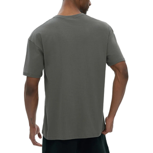 High Quality 100% Cotton O-Neck Sleeveless Comfortable Breathable Quick Dry Loose Fit Men Custom T-Shirt - Product Image 3