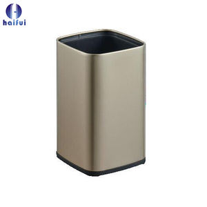 一站式解决方案酒店用品室内7L 10L 12L粉末涂层垃圾桶浴室双层垃圾桶垃圾 - Product Image 4