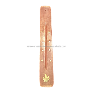 Quemador de Incienso con Recolector de Ceniza de Madera, Hecho a Mano, Artesanal, Ecológico, Duradero, Aromaterapia de Primavera, Decoración del Hogar, Precio Directo de Fábrica - Product Image 1