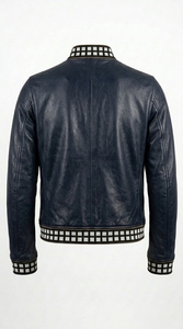 Blouson Bomber en Similicuir Tendance pour Hommes – Vêtement d'Extérieur Décontracté et Durable pour l'Hiver, Idéal pour les Commandes OEM et la Vente en Gros Internationale - Product Image 4