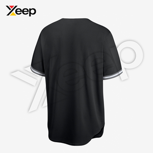 เสื้อเบสบอลผู้ชาย XEEP Customize รุ่น XC-BBU-27 ผ้าโพลีเอสเตอร์ พิมพ์ลายด้วยความร้อน แขนสั้น ระบายอากาศได้ดี ทรงสปอร์ต - Product Image 3
