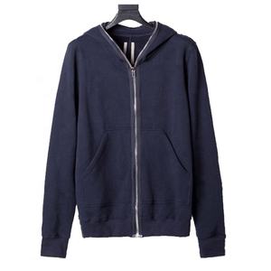 EW Llegadas-ropa de calle para niño, Sudadera con capucha de cara completa y cremallera 100% de algodón con bolsillos de lana 320gsm, logo personalizado en blanco para niño - Product Image 1