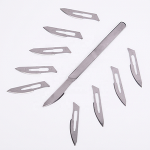 Manches et lames de scalpel chirurgical jetables en gros certifiées CE, instruments médicaux de classe I par Zuol - Product Image 1