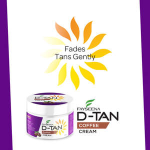 Crème bronzante Fayseena Natural Coffee D-Tan SPF 50+ Ultra Dark à la vitamine C, fabriquée en Inde, nettoyage en profondeur des pores, purification des pores - Product Image 3