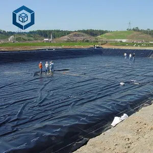 عالية الكثافة البولي ايثيلين بركة بطانة HDPE الجغرافية غشاء ل أحواض سمك في تايلاند