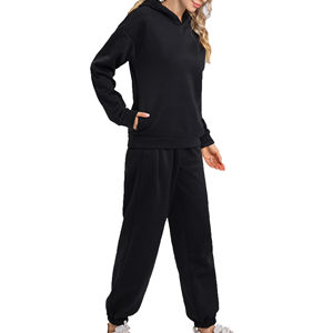 Conjuntos Deportivos Lisos al por Mayor para Mujer, Conjunto Deportivo de 2 Piezas Personalizado y Moderno para Mujer, para Correr al Aire Libre en Invierno - Product Image 4