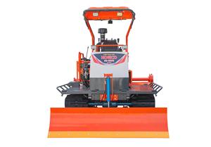 Tracteur à chenilles HOGICO HG-80VN 80HP Turbo 2WD avec chenilles en caoutchouc rouge, tracteur de pelouse multifonctionnel, machine agricole - Product Image 2