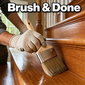 Gloss Finish Low Odor Eco Friendly VOC Wood Protective Coating Low VOC Safe <b>Waterproof</b> 1K For Indoor Wooden Surface - Product Image 4