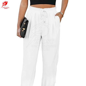 Pantalones de Mujer Elegantes y Transpirables de Tela Cómoda para Oficina y Uso Casual de Larga Duración - Product Image 4