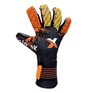 最优质的新款握把守门员手套材料专业足球守门员手套价格便宜