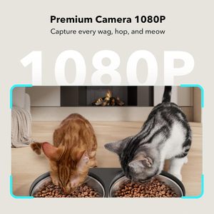 เครื่องให้อาหารแมวอัตโนมัติ PETLIBRO สำหรับแมวสองตัว พร้อมกล้อง 1080P และระบบมองเห็นในเวลากลางคืน - Product Image 2