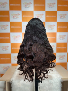 Meilleure vente perruque ondulée 100% cheveux humains bruts vietnamiens faisceaux de trame personnalisés 200% densité Super Double dessiné prix de gros - Product Image 2