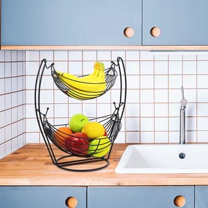 Best <b>Table</b> Decor Ironic Fruit <b>Basket</b> Multiple Storage Design Bread <b>Basket</b> Kitchen Countertop Home Storage & Organization - Product Image 6