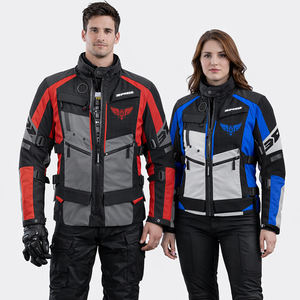 Chaqueta de Motociclismo Personalizada para Hombre y Mujer, Impermeable, Protectora, Cortavientos, con Certificación CE, para Motociclismo de Turismo - Product Image 1