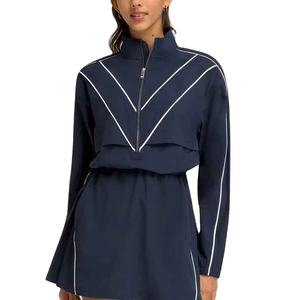 Speed Enhanced Lightweight Stretch Breathable Sleek Modern Agile Soft Comfortable Dynamic <b>Skirt</b> Top Women Tennis Uniform - Product Image 1