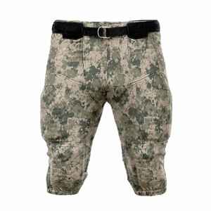 Uniforme de Fútbol Americano Negro, Pantalones con Camuflaje Digital, Ropa Deportiva, Cuello en V, Manga Corta, Ropa Deportiva para Equipos, Práctica y Entrenamiento, 100% - Product Image 4