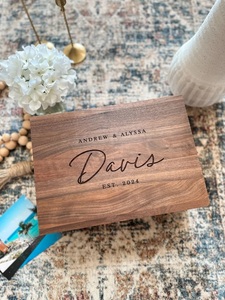 Letreros de Madera Personalizados de Bienvenida, Regalo de Aniversario de Bodas, Regalo para Despedida de Soltera, Ecológicos, Duraderos, Estilo Rústico Moderno para el Hogar - Product Image 4