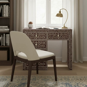 ILAHI's Bone Inlay <b>Drawer</b> Modern Design Agate Detailing <b>Storage</b> Portable Home Furniture - Product Image 1
