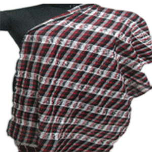 Black Cotton Viscose Fringe Scarf-Wholesaler Manufacturer Exporters - Product Image 2