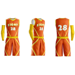 Uniformes de basket-ball sur mesure de haute qualité à prix de gros, nouvelle mode, impression par sublimation - Product Image 1
