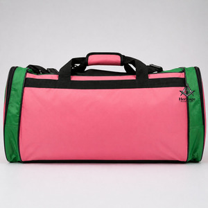 Sac de voyage réversible imperméable brodé unisexe HMR Alpha Kapa Sorority |   Sublimation sur mesure - Product Image 1