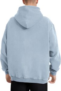 Sudadera con Capucha para Hombre, Talla Grande, Extra Grande, 4XL 5XL, Mezcla de Algodón, Estilo Casual, Gruesa y Cálida, Moda Urbana - Product Image 4