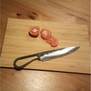 Cuchillo de Cocina Multifuncional Burraq, Hecho a Mano, Personalizado, Estilo Medieval, Forjado en Acero al Carbono, Hoja No Ajustable - Product Image 2