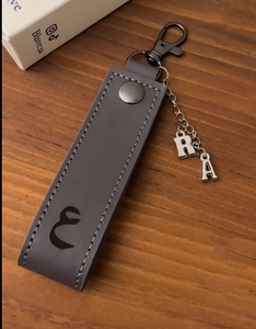 YY Stocked New Style Durable PU Leather Printed Iron Keychain Personalized <b>Key</b> Fob Car <b>Key</b> <b>Holder</b> for Gifts - Product Image 5