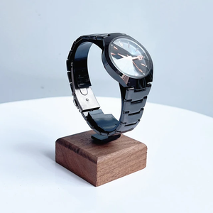 Pantalla de reloj acrílica elegante 2025 con soporte de madera para un fácil montaje personalizable Diseño moderno y elegancia natural - Product Image 5