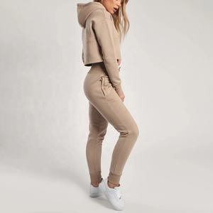 Ensemble de survêtement pour femmes sur mesure, ensembles de jogging, survêtement en coton pour femmes, vêtements de sport, ensemble de survêtement 2 pièces, taille plus, ensembles de sweats à capuche pour femmes - Product Image 6