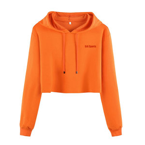 Sudaderas Cortas para Mujer Resistentes al Viento, Hechas en Fábrica, de la Mejor Calidad, de Algodón/Poliéster - Product Image 1