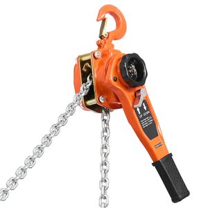Heavy Duty Manual Lever Chain <b>Hoist</b> 1T 2200LBS Capacity 10FT Lift G80 Alloy Steel Chain Dual Pawl Mechanical Come Along - Product Image 6