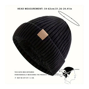 Bonnes affaires ! Nouveauté 2026 : Bonnets d'hiver classiques en tricot de haute qualité avec logo brodé personnalisé - Product Image 2