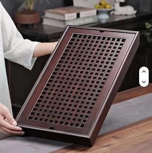 Organizador de bandejas de chocolate de madera de lujo al por mayor más vendido para almacenamiento de alimentos regalo de Ramadán para vacaciones de Eid árabe hecho en India - Product Image 2