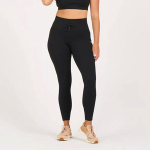 Leggings Deportivos de Cintura Alta, Ajustados y Moldeadores, Color Nude, para Yoga, Gimnasio, Ejercicio y Running, de Alta Elasticidad - Product Image 3