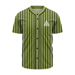 Camiseta de Béisbol para Hombre de Buena Calidad, Totalmente Personalizable, Superventas, Antiarrugas, Transpirable, Antibacteriana, de Secado Rápido - Product Image 2