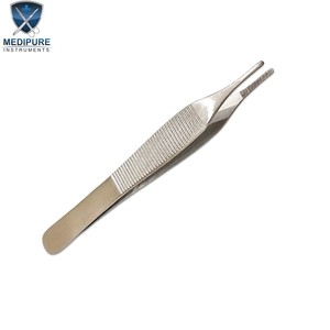 Pinzas Adson Profesionales con Dientes, Instrumento de Acero Inoxidable para Agarrar Tejidos, para Procedimientos Médicos Quirúrgicos - Product Image 2