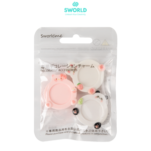 Accessoires en résine pour découpage, badges irréguliers, emblèmes mignons et uniques, accessoires à trou et accessoires de bloc, breloques décoratives, artisanat en résine - Product Image 1