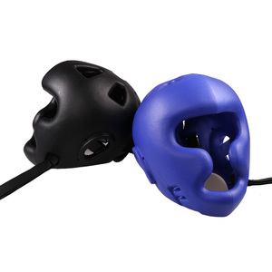 Protector de Cabeza para Boxeo, Talla Única, Negro, Ajustable, de Cuero PU, para MMA, Muay Thai, Kickboxing, Sparring y Entrenamiento - Product Image 4