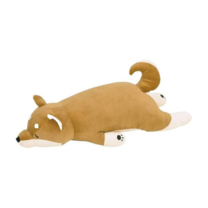 Almohada de Peluche con Forma de Perro, Gris y Blanco, Suave, de 31cm-50cm, Cojín Unisex para Silla - Product Image 2