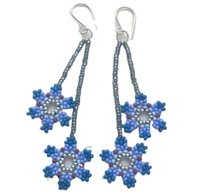 Boucles d'oreilles créoles avec perle en céramique, boucles d'oreilles multi-perles personnalisées, bijoux de fête pour femmes au meilleur prix, boucles d'oreilles à perles - Product Image 1