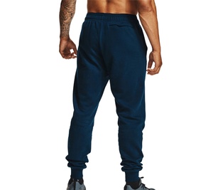 Pantalones deportivos de lona de cintura media para hombre, pantalones de chándal de entrenamiento de gimnasio informales con bolsillos, transpirables de secado rápido - Product Image 4