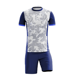 Camiseta de Fútbol de Manga Corta con Estampado Geométrico Rojo y Blanco para Hombre, Cuello Redondo, Absorbe la Humedad, Ropa Deportiva de Poliéster para Todas las Temporadas - Product Image 3