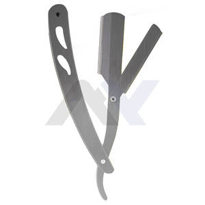 Navaja de Afeitar Recta para Hombre – Kit Profesional de Barbero con Bloqueo de Seguridad de Acero Inoxidable para Afeitar - Product Image 6