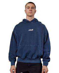 Sweat-shirts à capuche unisexes tendance Losefit de haute qualité, design streetwear personnalisé, imprimés surdimensionnés en coton pour hommes - Product Image 2