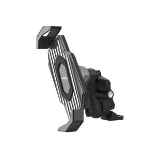 Soporte para teléfono anticaída para motocicleta, suspensión magnética, diseño amortiguador, nailon duradero de acero inoxidable para uso en movimiento - Product Image 2