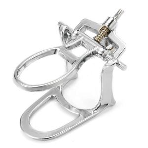 Articulateur Dentaire Chromé Prothèse Dentaire Réglable Dentiste Dents Détartreur Poignée CE PK Manuel Feutre de Laine Napperons - Product Image 1