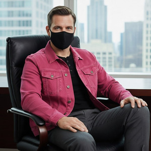 Chaqueta 2024, Camisas Vaqueras de Talla Grande para Hombre, Estilo Casual, Camisas Vaqueras de Moda con Personalidad, Color Azul Sólido para Hombre - Product Image 4