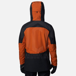 Veste de ski confortable à capuche respirante avec logo frontal, design décontracté pour l'hiver et le froid - Product Image 2